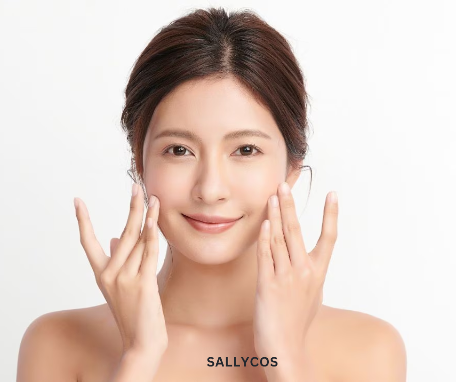 Các thành phần tự nhiên như trà xanh, hoa cúc được sử dụng trong sản xuất gia công toner tại Hàn Quốc