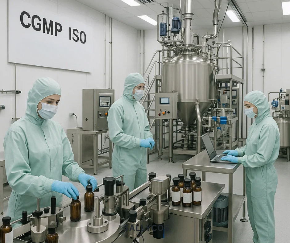 gia công dầu gội tại nhà máy Hàn Quốc CGMP
