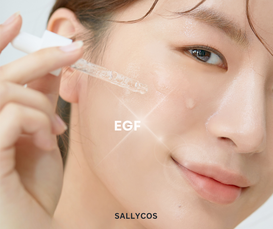 Gia công Serum EGF tái sinh tại Hàn Quốc phục hồi da nhạy cảm và da sau điều trị xâm lấn