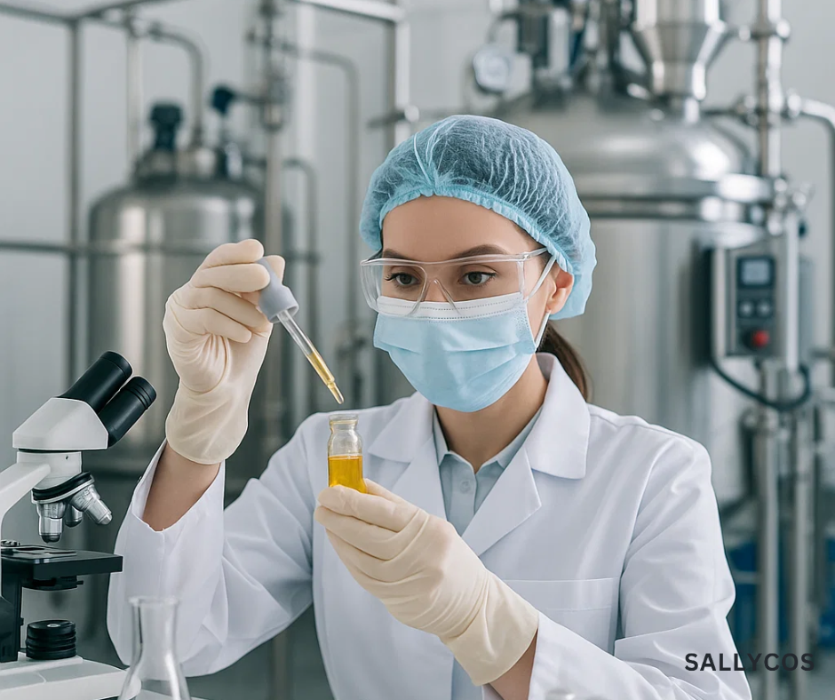 Quy trình sản xuất gia công tinh chất mờ nám tại Hàn Quốc nhà máy chuẩn CGMP