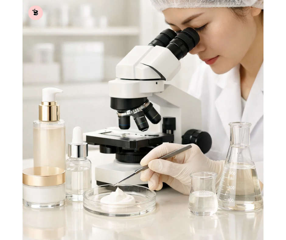 Phòng nghiên cứu R&D sản xuất mỹ phẩm Hàn Quốc với công thức hiệu quả cao