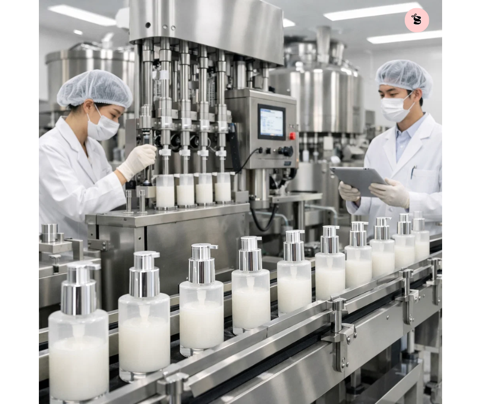 Lợi ích gia công mỹ phẩm tại nhà máy sản xuất mỹ phẩm hàn quốc hiện đại chuẩn gmp