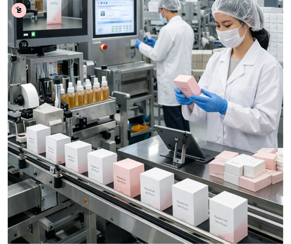 Quy trình sản xuất mỹ phẩm hiện đại tại các công ty sản xuất mỹ phẩm Hàn Quốc